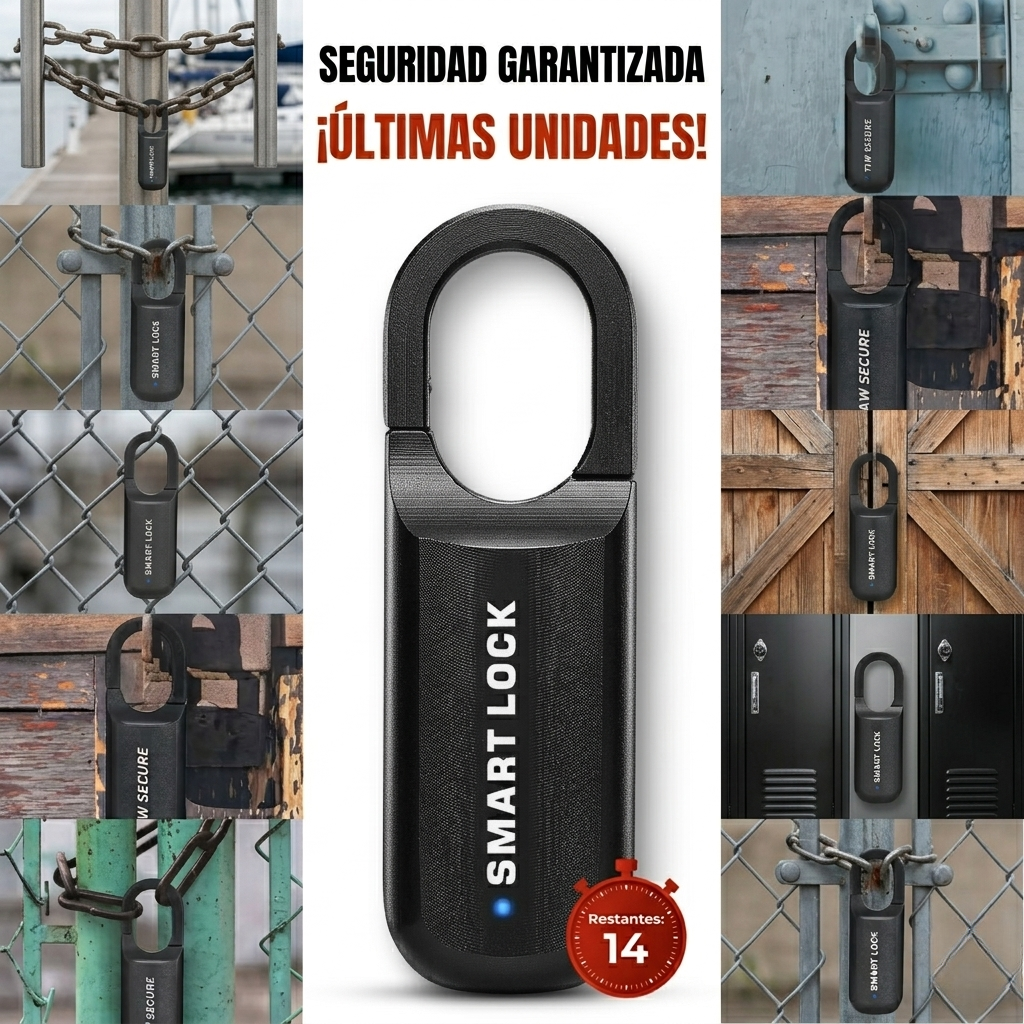 SmartLock Pro - Seguridad Inteligente al Alcance de tu Mano