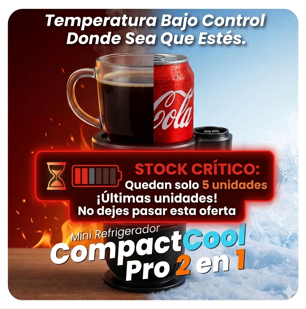Mini Nevera 2-en-1 (Enfría y Calienta)